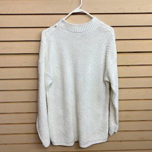 Knitted White Vintage 90s Sweater